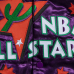 Mitchell & Ness Purple 1995 NBA All-Star Game Lightweight Satin Full-Snap Jacket (Size : 2XL)