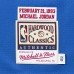 Michael Jordan Mitchell and Ness NBA All-Star East 1993 Authentic Jersey (Size : L-44)