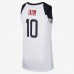 Jayson Tatum USA Basketball FIBA 2019 Swingman Jersey (Size : L)