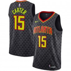 Vince Carter Atlanta Hawks Nike 2019/2020 Icon Edition Black Swingman Jersey (Size : M/L)