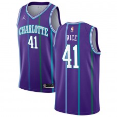 Glen Rice Charlotte Hornet Nike Hardwood Classic Custom Swingman Jersey (Size : M)	