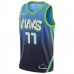 Luka Doncic Nike Blue Dallas Mavericks 2019/20 City Edition Swingman Jersey  (Size : M)