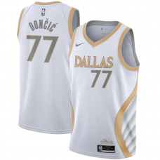 Luka Doncic Dallas Mavericks Nike 2020/21 City Edition Swingman Jersey (Size : M)