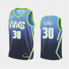 Seth Curry Nike Blue Dallas Mavericks 2019/20 City Edition Swingman Jersey (Size : M)