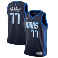 Luka Doncic Dallas Mavericks 20-21 Earned Edition Swingman Jersey (Size : M/L)