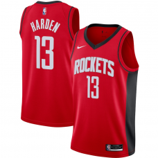 James Harden Houston Rockets Nike 2020/21 Icon Edition Swingman Jersey (Size : L)