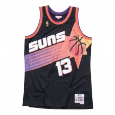 Steve Nash Mitchell and Ness Phoenix Suns Alternate 1996-97 Swingman Jersey (Size : S)