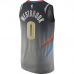 Russell Westbrook Nike Oklahoma City Thunder City Edition Swingman Jersey (Size : L)